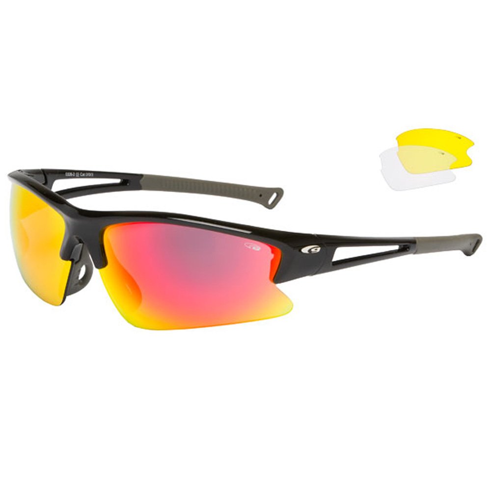 GOGGLE Okulary rowerowe + 2 x wymienne szkła E826-2