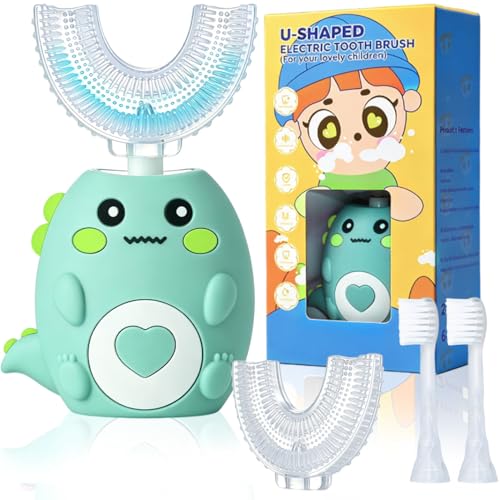 Kids Electric U Shaped Toothbrush, Sonic Automatic Toothbrush Kids with...