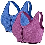 2 Piezas Sujetador Deportivo Mujer,XL)
