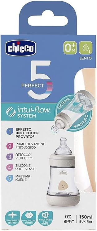 Chicco Perfect5 150ml PP Biberon (Minisoft Emzik Hediyeli)