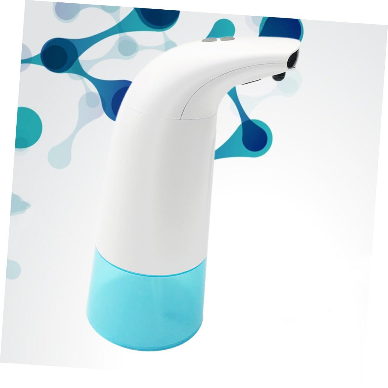 IMIKEYA Distributore Sapone Completamente Automatico Erogatore Sapone Liquido Bianco Per Uso e Professionale Materiale Durevole