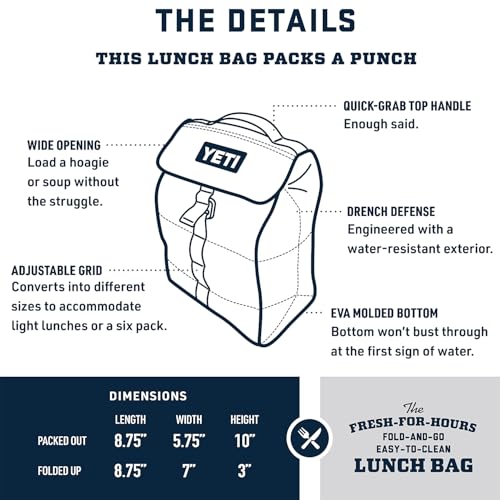 Image of YETI Daytrip Packable Soft Cooler Lunch Bag, Firefly Yellow