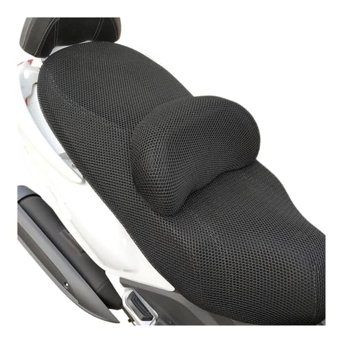 Housse de selle moto SKYWAVE AN400 AN650 coussin protection respirant avec dossier