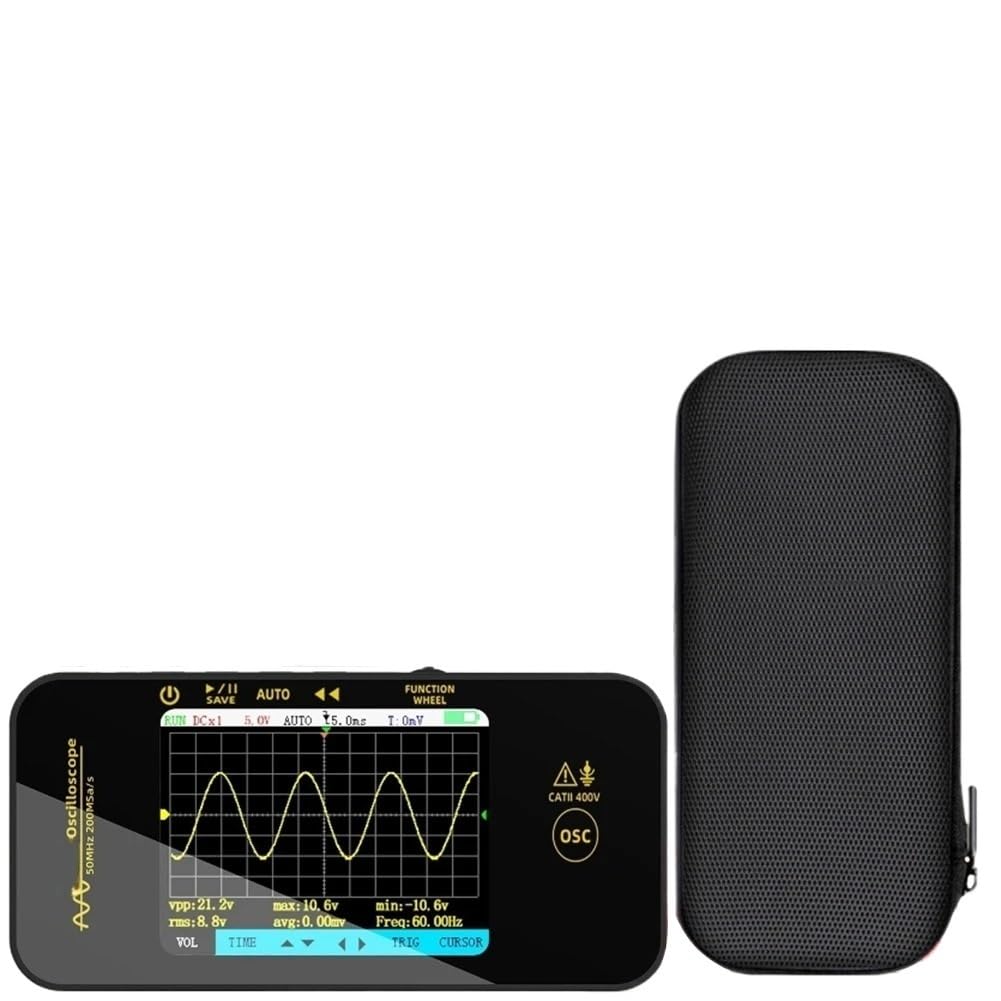 Osciloscopio Portátil 2.8 Pulgadas TFT Canal Único