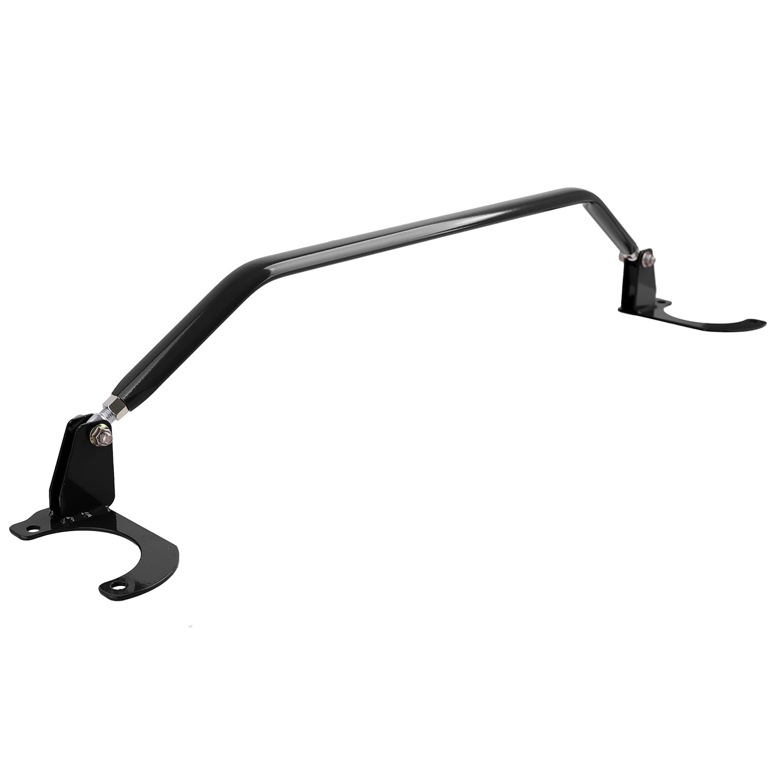 Aluminium Domstrebe Schwarz vorne 3tlg verstellb für Mazda MX-5 NA NB 1989-2000
