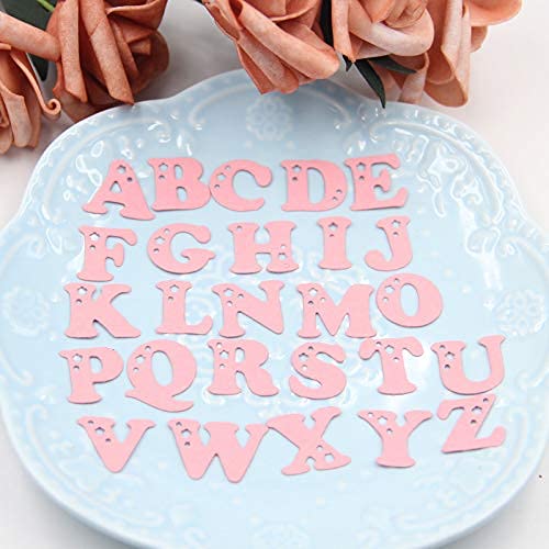 Zfparty Alphabet Stars Metal Cutting Dies Stencils For Diy Scrapbooking Decorative Embossing Diy Paper Cards #TOP2