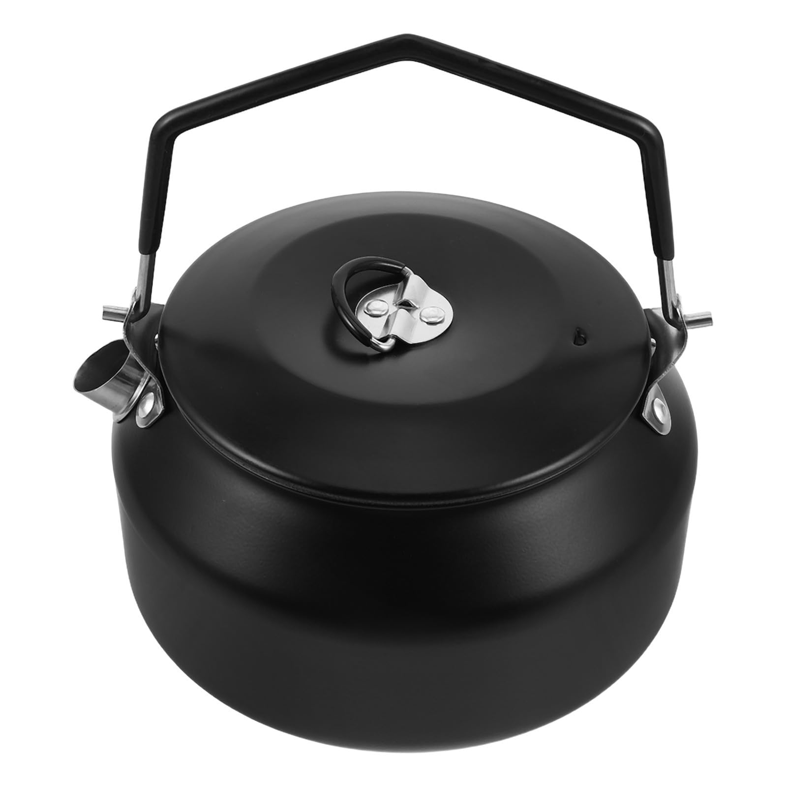 Hervidor de acero inoxidable de 1l portátil para camping