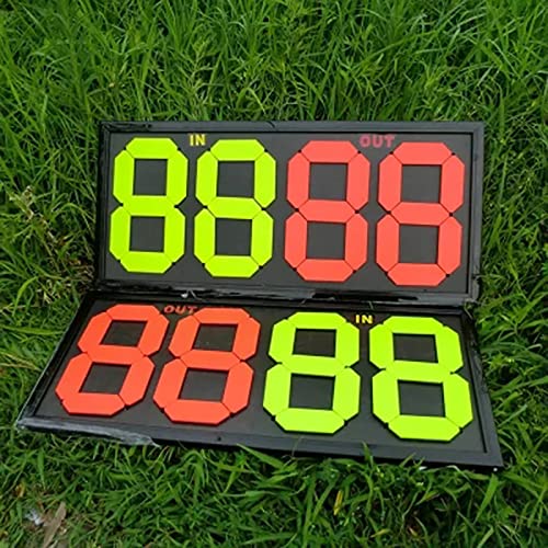 Marcador Dobles Cara para Fútbol 4 Dígitos miniatura 4