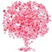 Rustark 650Pcs Resin Buttons Favorite Findings Basic Buttons 2 and 4 Holes Craft Buttons for Arts, DIY Crafts, Decoration, Sewing - Sizes Range from 0.28 to 1.18 Inch (Pink)