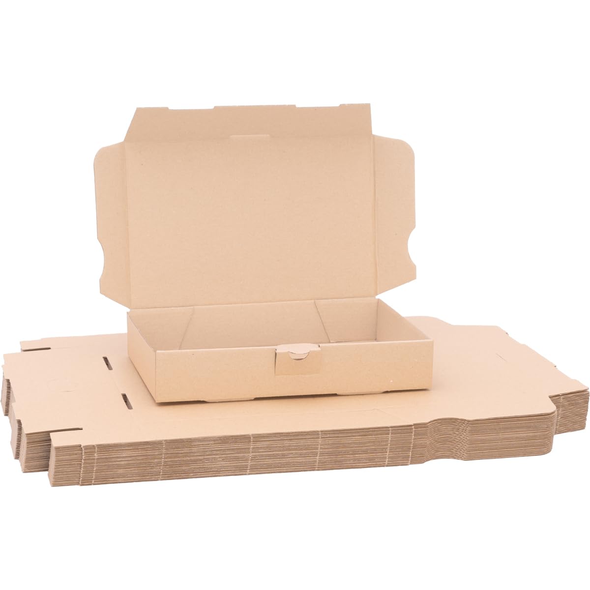 Embalajes De Carton Baratos Verpacking KartonProfis - 50 Cajas Grandes De Cartón Carta 230x160x20mm Marrón Envío Postal Caja Plegable GB-1 Cartón De Envío | Carta Postal Cajas De Carton Reciclado