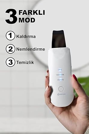 Chermic Ultrasonic Spatula Facial Blackhead Removal Tool