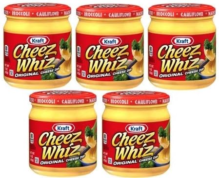 Kraft Cheez Whiz Original Cheese Dip, 15 oz Jar