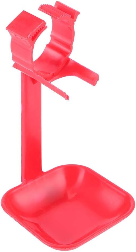 20Pcs Chicken Drinker Hanging Cups, Poultry Water Fountain for Farm Poultry Drinking Water Supply Tool