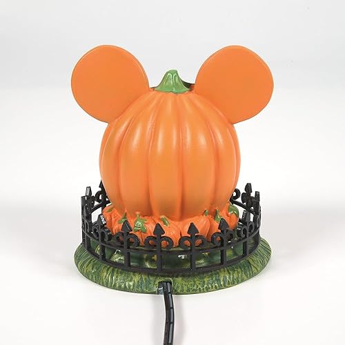 Miniatura 3 de Department 56 Disney Village - Figura iluminada de Mickey Mouse Town Center, accesorios de Halloween, 4 pulgadas, multicolor