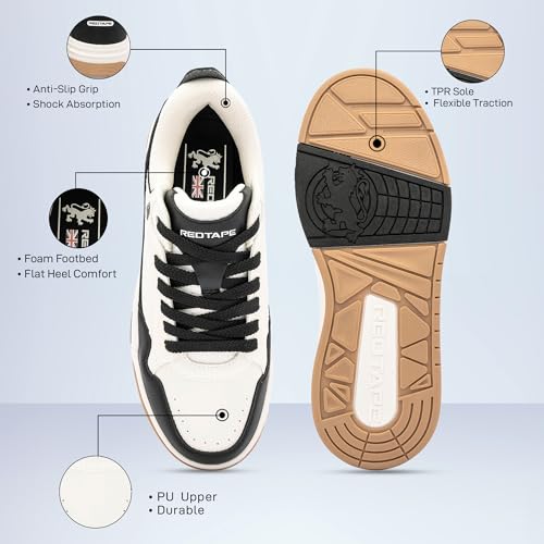 Image of Red Tape Women's Sneakers | Sleek Design with Cushioned Comfort