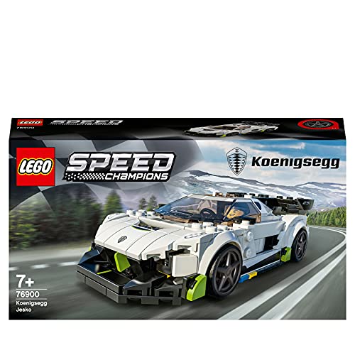 Speed Champions Koenigsegg Jesko, Auto Sportiva con Minifigure del Pilota, Macchina Giocattolo per Bambini 76900 - Lego - Immagine 1