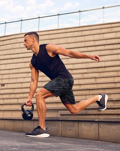 Image of G Gradual Men's Athletic Running Shorts with Zipper Pockets Quick Dry 7 inch / 5 inch / 9 inch Workout Gym Shorts for Basketball Hiking