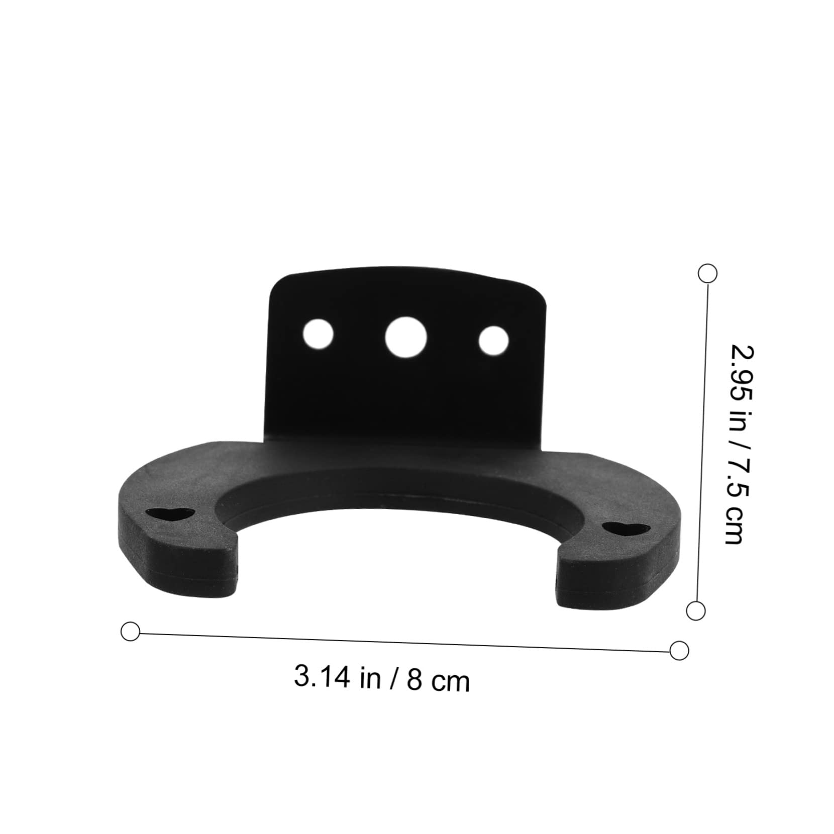 2Pcs Silicone Wall Mount Microphone Hook Soft Mic Clamp Accessory for Securely Holding Microphones Easy Installation Space Saving Design