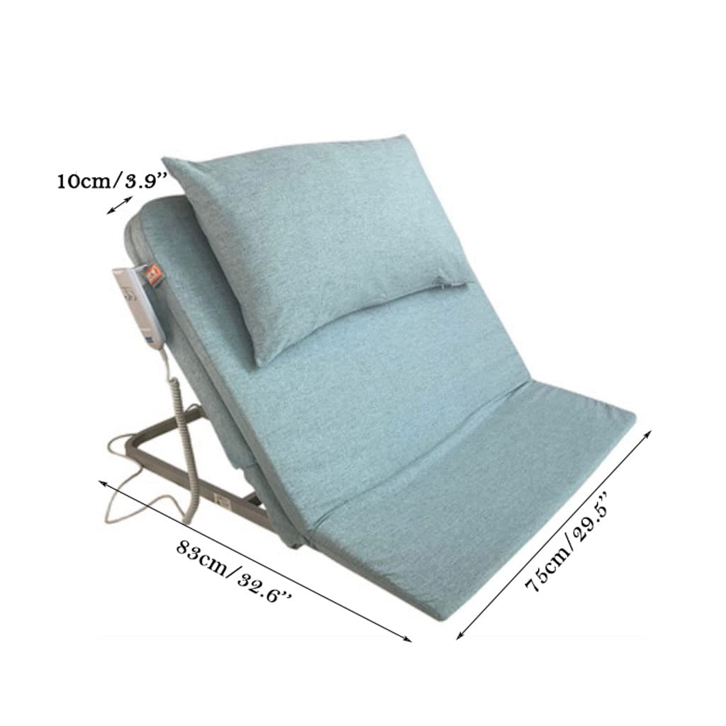 Bed Wedges Lifting Cushions,Adjustable Power Electric Lifting Bed Backrest for Elderly with Head Cushion - Portable Pillow Lifter for Neck and Back Support - Auxiliary Back Lifter for Lumbar