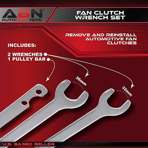 ABN Fan Clutch Removal Tool 36mm and 32mm Fan Clutch Tool Kit with