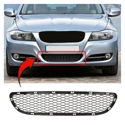 Grille Calandre Pare-chocs Avant 51117198906 pour BMW E90 E91 Berline Touring