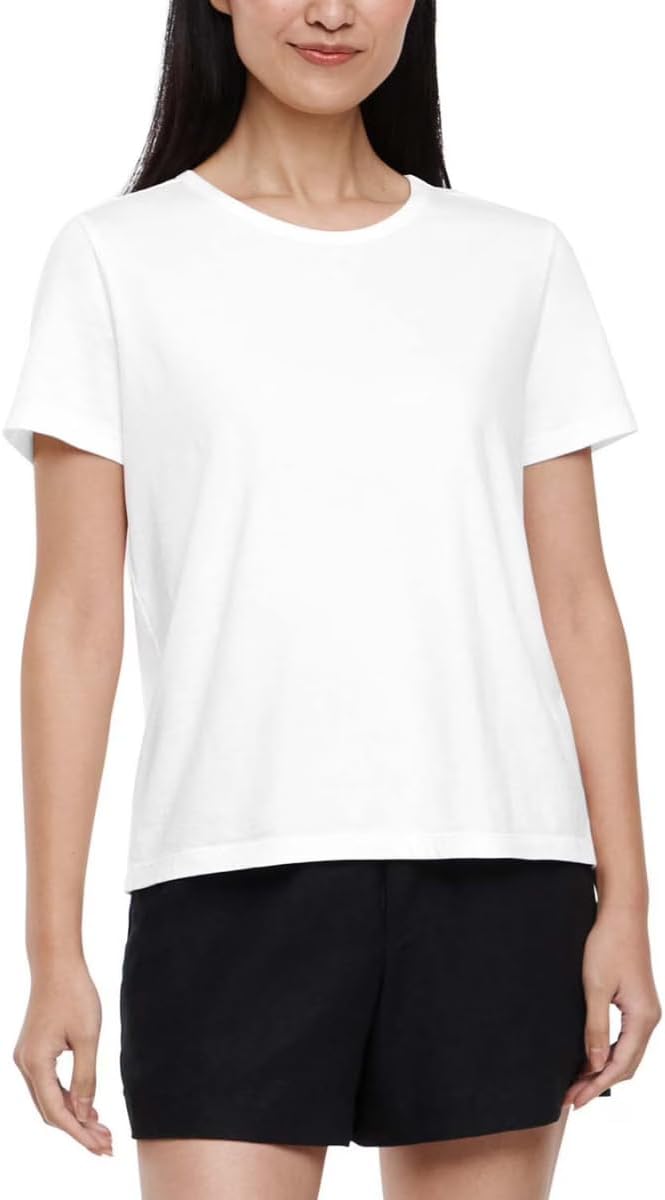 GAP Women's Short Sleeve Crewneck Knit Top
