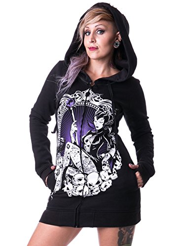 Heartless Clothing - Sudadera con Capucha - para Mujer Negro X-Large