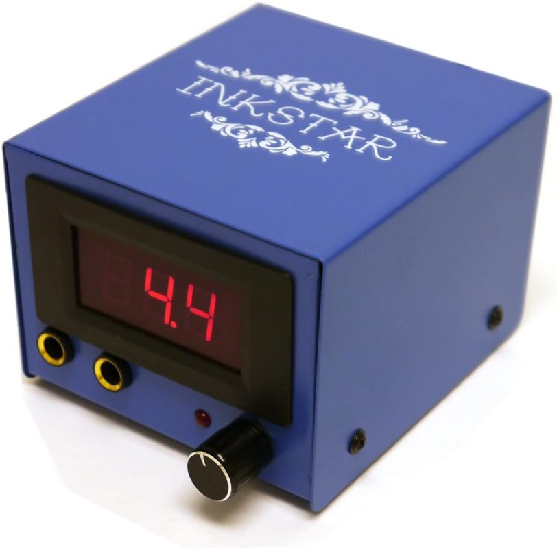 BLUEBOX Tattoo Power Supply Unit for Liner & Shader Gun LCD Machine