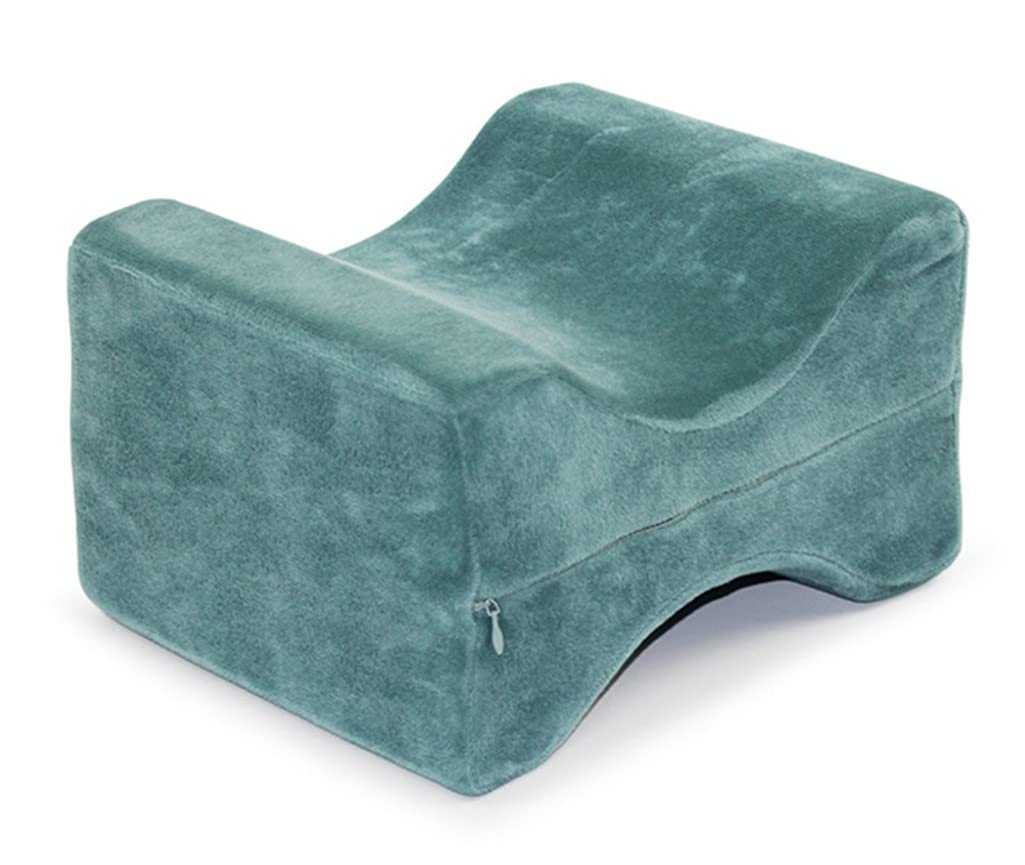 Almohada ortopédica para las rodillas, almohada ortopédica para las piernas para personas que duermen de lado, almohadas posicionadoras de piernas, cojín para las piernas de la cama de embarazo para