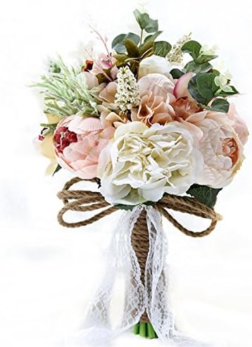 Jackcsale Wedding Bouquet Bride Bridal Brooch Bouquet Bridesmaid Bouquet Valentine's Day Confession (D520)