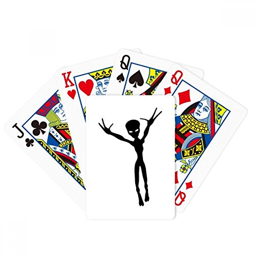 Universo y Espacio Alien Poker Jugando Magic Card Fun Juego de mesa