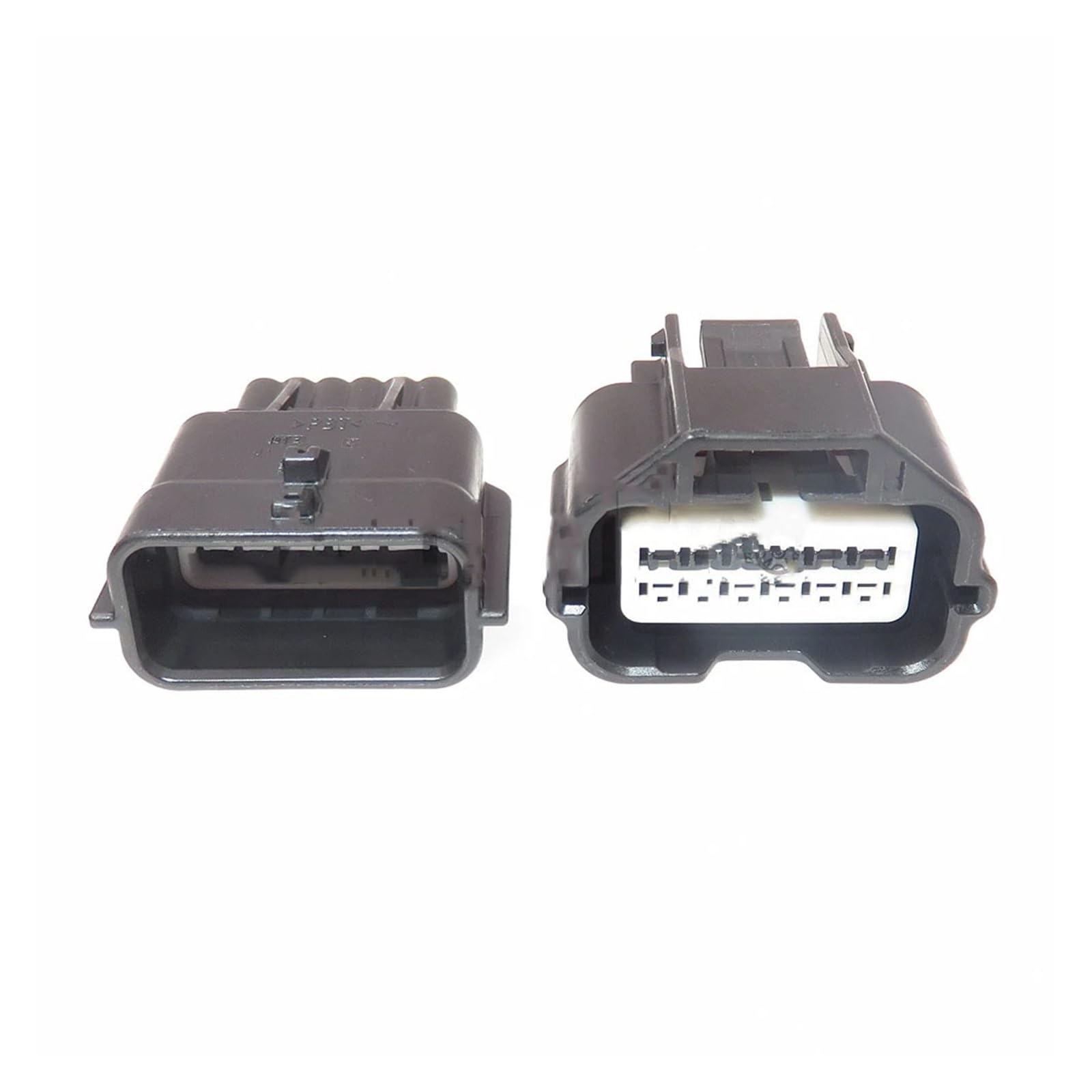 Lot de 5 fiches de compteur d'air à 12 trous 7282-8854-30 for pièces automobiles 7283-8854-30, for prise de câblage de capteur de pression automatique(Rosso)