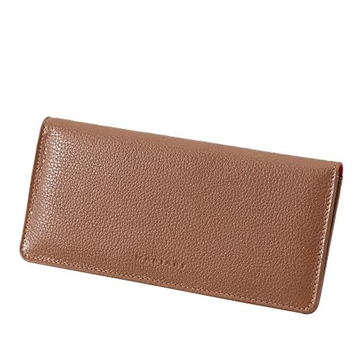 Carteira Feminina de Couro Bovino Legítimo p/Cartões, RG, CNH, Notas Abertas e Moedas Mariart 170 (Camel)