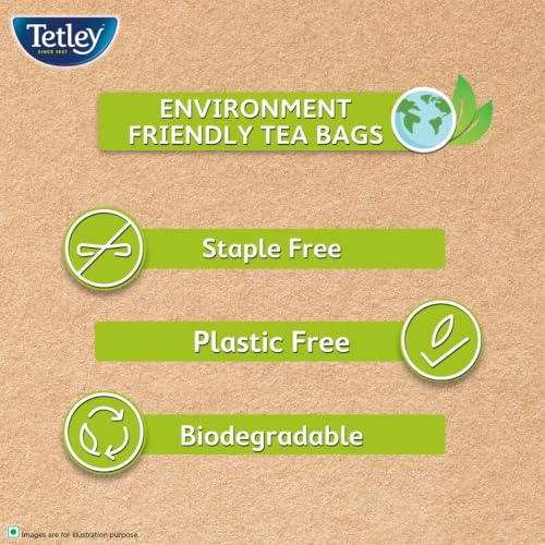 Image of Tetley | Elaichi Flavoured Chai | Black Tea | 50 Tea Bags
