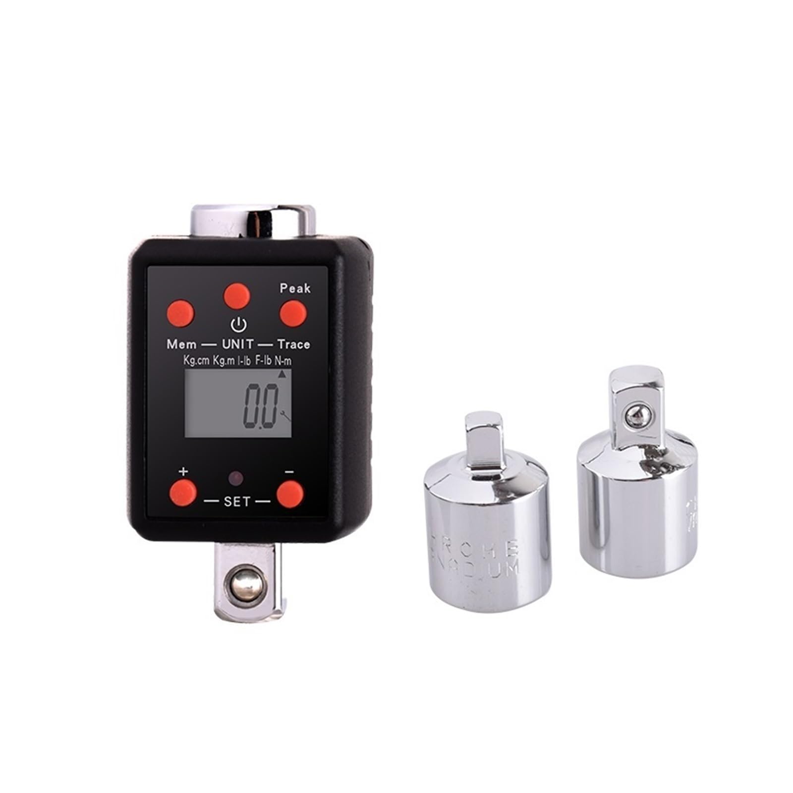 Cyfrowy klucz dynamometryczny, Precyzyjny profesjonalny cyfrowy klucz dynamometryczny 1.5-1000nm Mini Manipulator Tool Adapter elektroniczny(TM4-200AN(200NM))