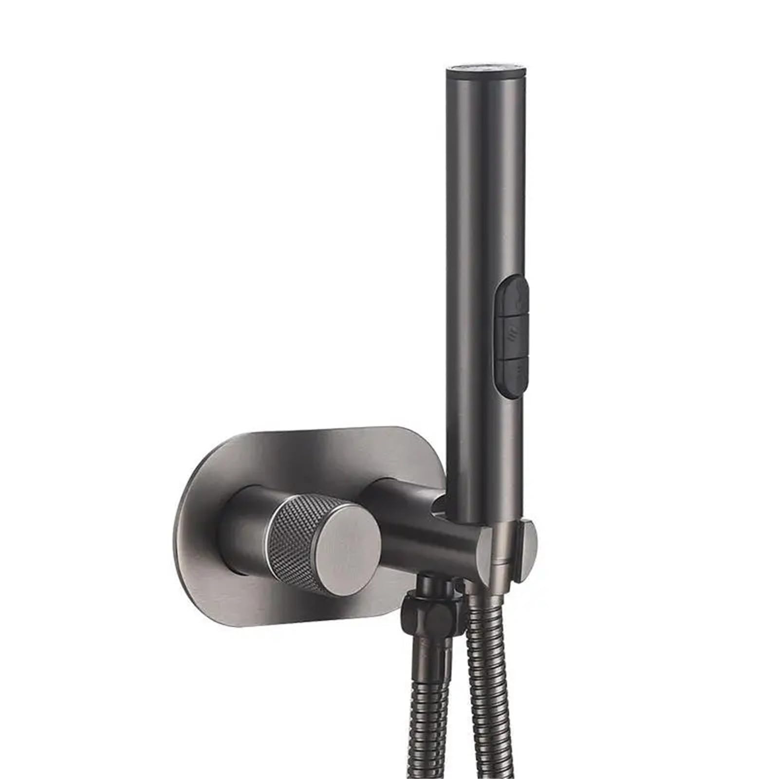 Bidet Portatile Supporto a parete for rubinetto bidet in ottone oro rosa spazzolato