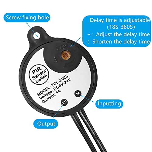 PNGKNYOCN Interruttore sensore di movimento PIR