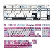 MechLands Aula F99 PRO 96% Mechanical Gaming Keyboard with KiiBOOM X Elyxirine Digital Dreams Pastel Y2K Keycap Set