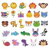 🐸Multifunktionales Diamant Malerei Kit - Das diamant painting eignet sich sehr gut für Kinderdekorationen und kann auf die Gegenstände geklebt werden, die sie dekorieren möchten, wie Tassen, Stifthalter, Notizbücher usw. Wenn Sie sie sehen, erhalten Sie ein einzigartiges Gefühl von Schönheit und Schönheit gute Laune halten.