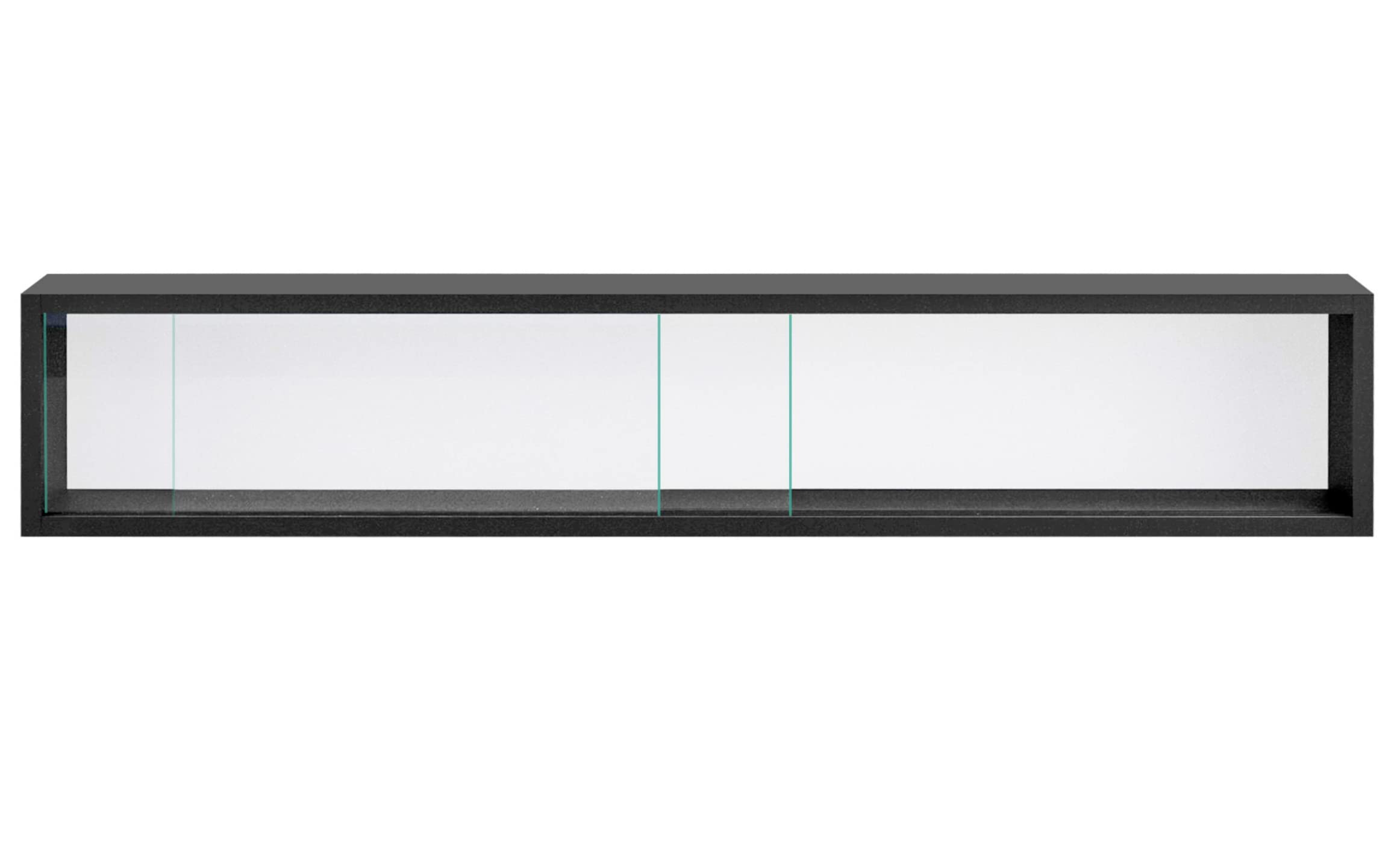 VDD Vitrine stehend hängend Wandvitrine - Schiebetüren - 95 x 18 x 12 cm