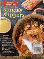 America’s test kitchen Sunday suppers Magazine 2019 B08289MH4N Book Cover