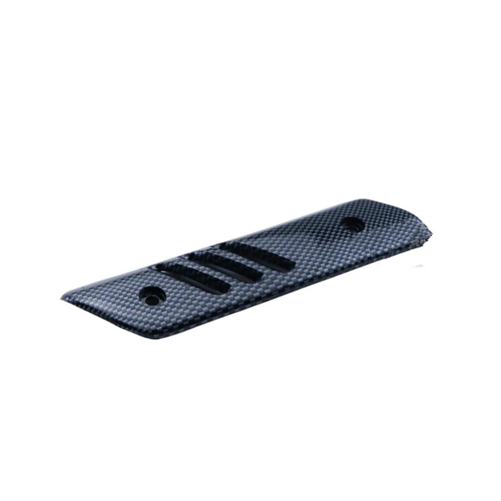 Tłumik do motocykla rura osłona cieplna Pasuje do motocykla DIO 50 AF17 AF18 AF25 AF27 AF28 Imitacja włókna węglowego Osłona tłumika(Black)
