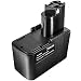 Produktbild Akku kompatibel mit Bosch ABS 96 M-2, PBM 9.6 VE-2, WÜRTH ABM 96 P3 ersetzt BAT001, BH-974N, 0702300796, 2607335035 - Ni-MH 3000mAh 9.6 Volt