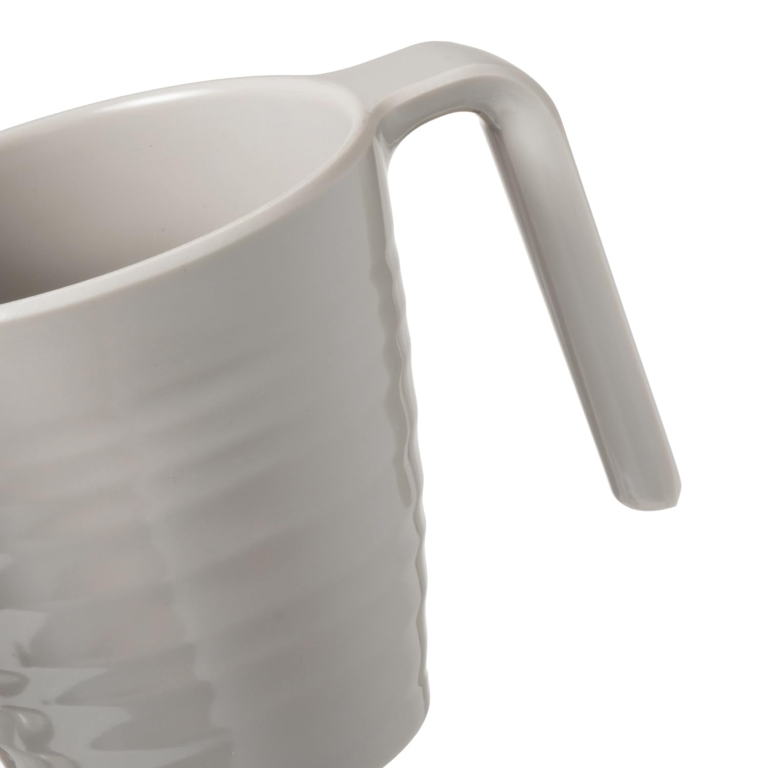 Melamina zestaw naczyń kempingowych dla 4 osób I Coffee Design I 16-częściowy zestaw naczyń stołowych na piknik, do grillowania