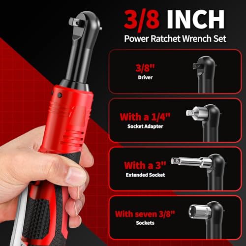 FULLYEA 16.8V Cordless Ratchet Set