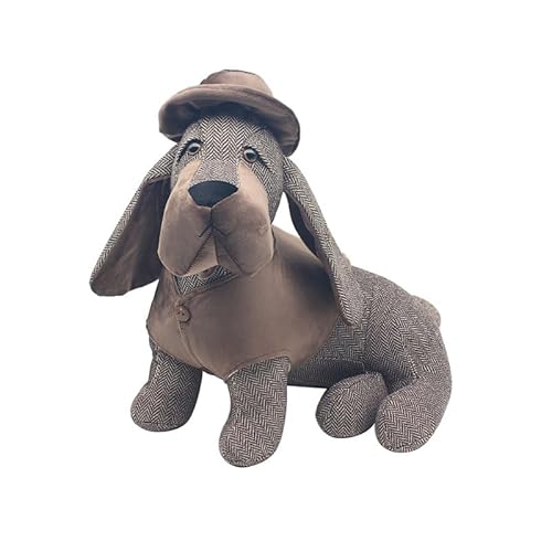 Lesser & Pavey British Designed Door Stoppers | Door Stop Device Suitable for All Door Types Including Indoor & Outdoor | Door Stops Designed for All Modern Homes & Offices - Dachshund