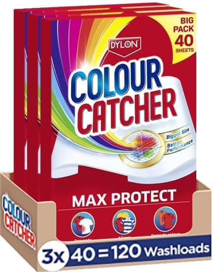 Ausomechoice Colour Catcher Max Protect Laundry Sheets, Helps to Prevent Colour Run and Protects Brightness – 120 Sheets