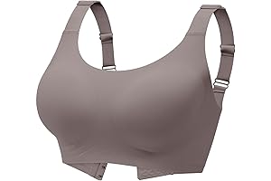 Supportive Wire-free Bras for Women's Comfort: Seamless and Full Coverage