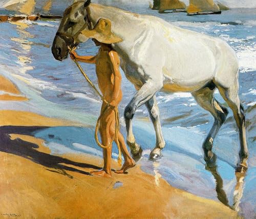 Impressions d'art mural de Sorolla reproduction de prestige 60x90