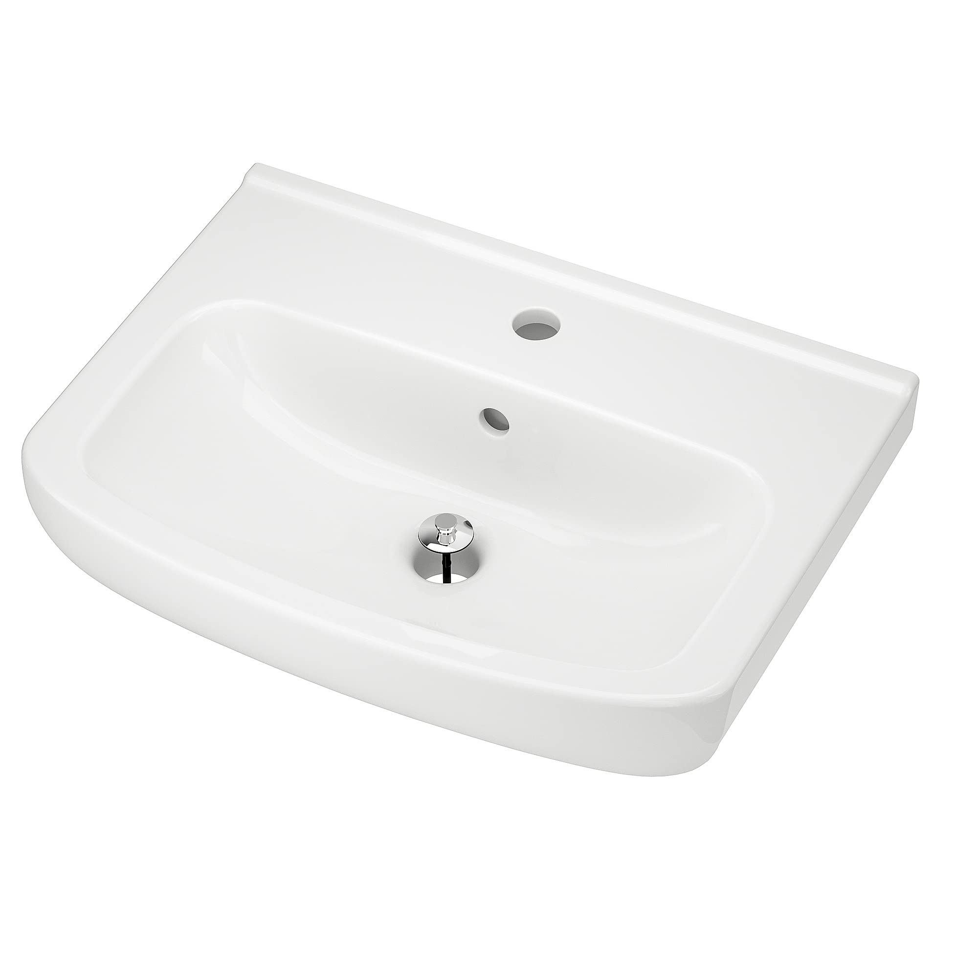 Lavabo simple BJÖRKÅN 54 x 40 cm pour meuble de salle de bain moderne